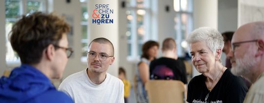 Bild zur Veranstaltung Sprechen & Zuhören - Das Große Gespräch: Reden über Heimat